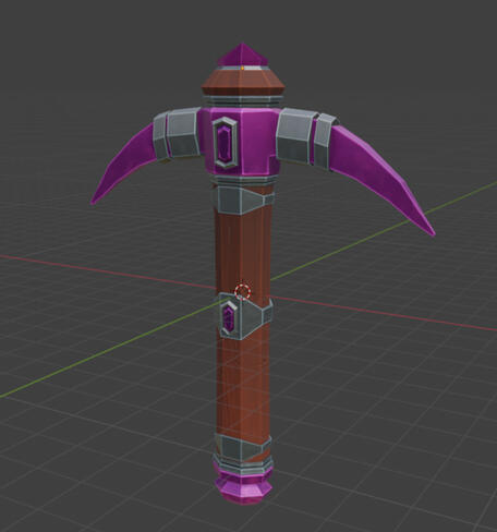 Purple Pickaxe